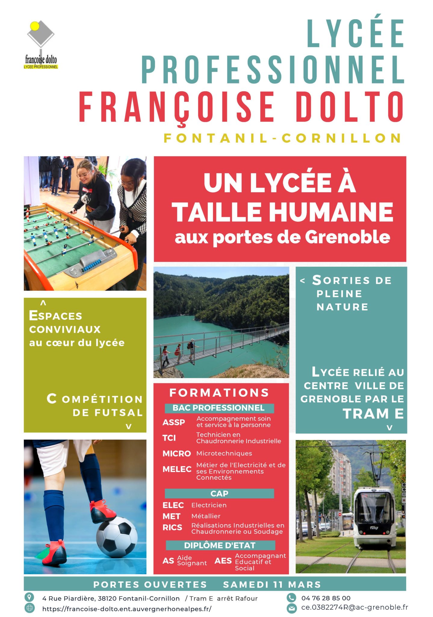 Portes Ouvertes Du Lyc E Professionnel Fran Oise Dolto Le Fontanil